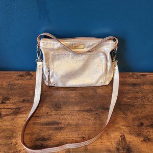 Kate Spade Gold Metallic Leather Purse